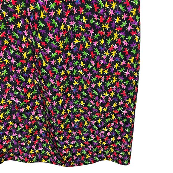 Ann Taylor x Tahari Sleeveless Printed Silk Fitted Mini Dress 80s Preppy Y2K M - Picture 4 of 6